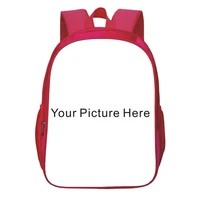 customize your name image school bag cartoon kids schoolbag for teenager backpack boys girls cool children bookbag