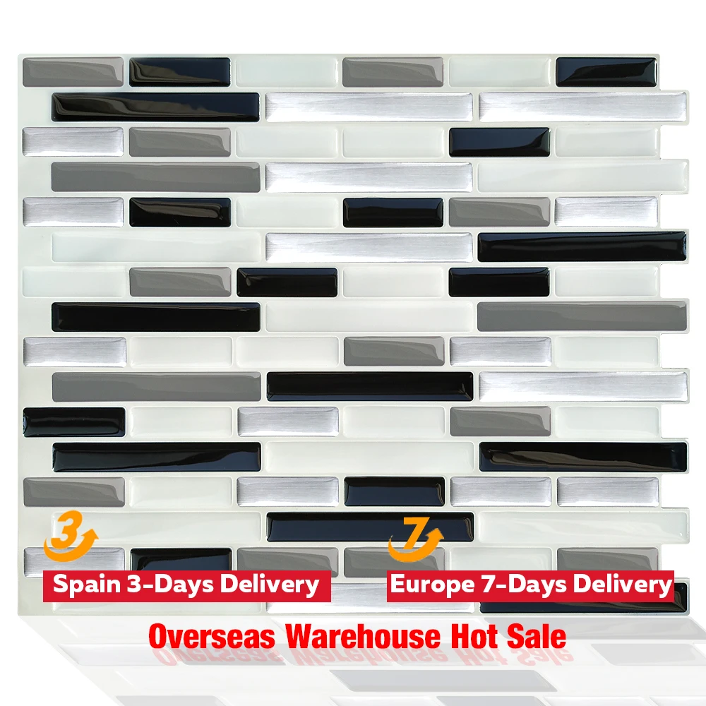 Быстрая доставка кожуру и палкой Самоклеящаяся мозаика виниловые обои Кухня