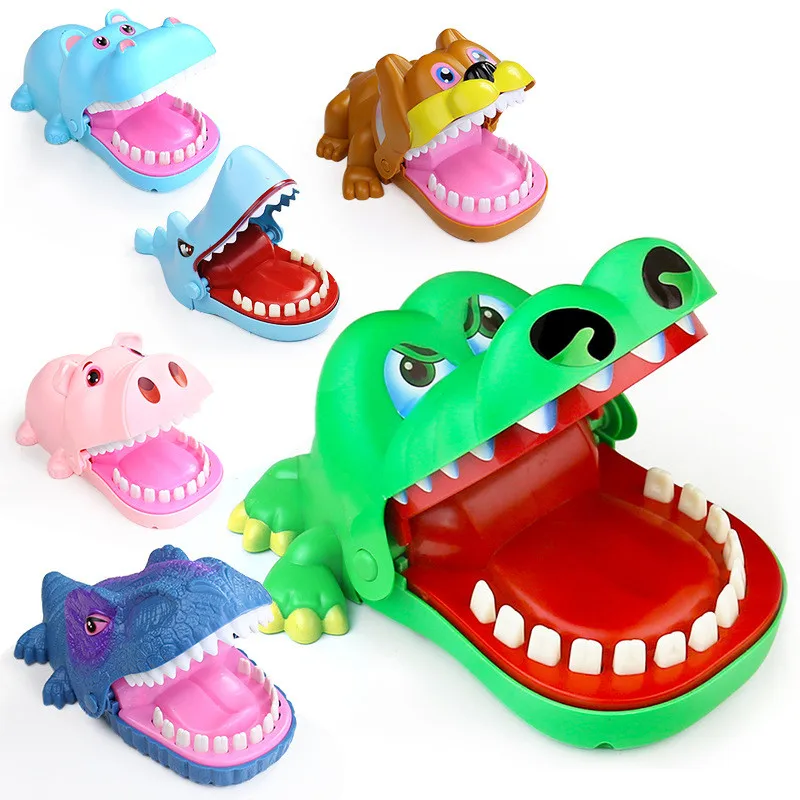 2020 игрушка для пальцев и кусания рта Серия животных забавные Семейные игры