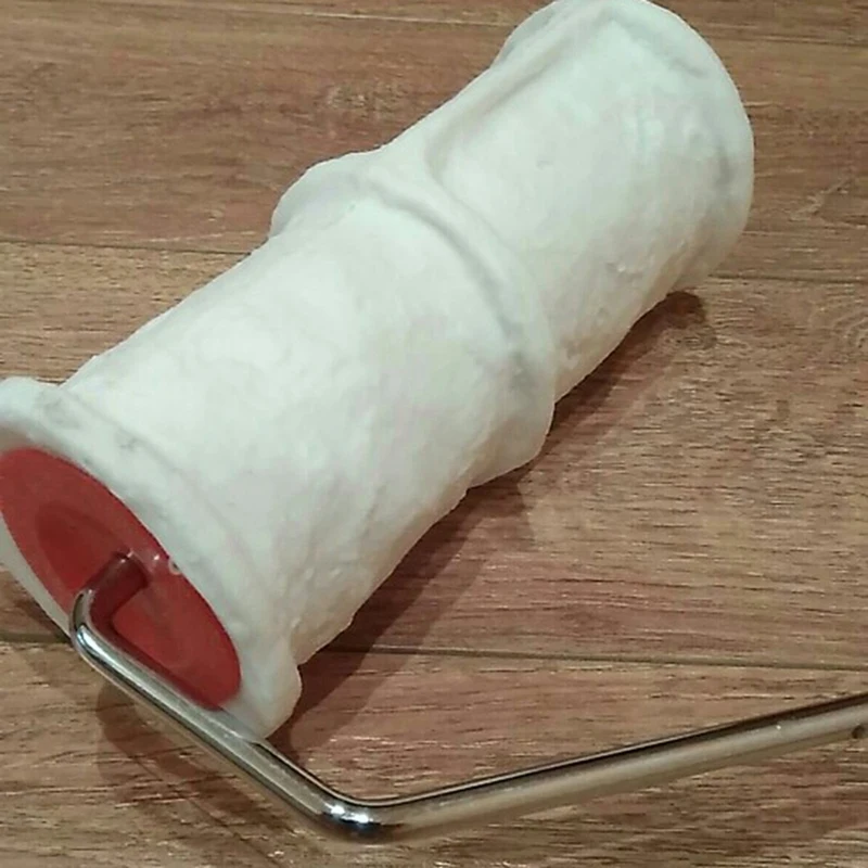 Кирпичный рисунок ролик для краски бытовая щетка украшения стен Diy инструмент