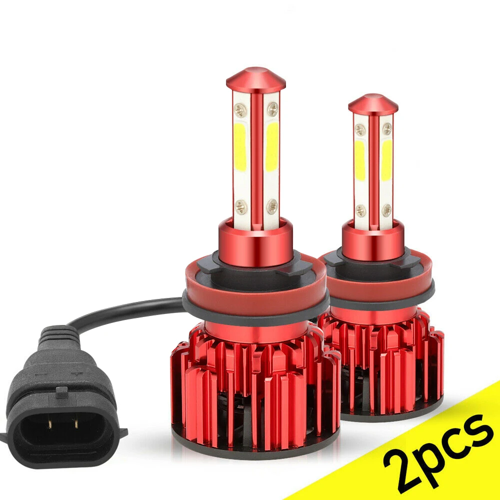 

2Pcs New 4300K 20000LM LED H7 H11 Bulb 360 Degree H1 H3 H4 H8 H9 9005 HB3 9006 HB4 Auto Car Headlight 12V 6000K Fog Light