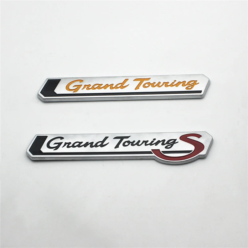 

Car Sticker and Decal For Toyota GT Land Cruiser Grand Touring GTS Rear Tailgate Grand TouringS Emblem Trunk Logo Sign