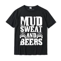 mens mud sweat and beers funny atv quad bike 4 wheeler off road t shirt design tops shirts cotton mens tshirts design rife