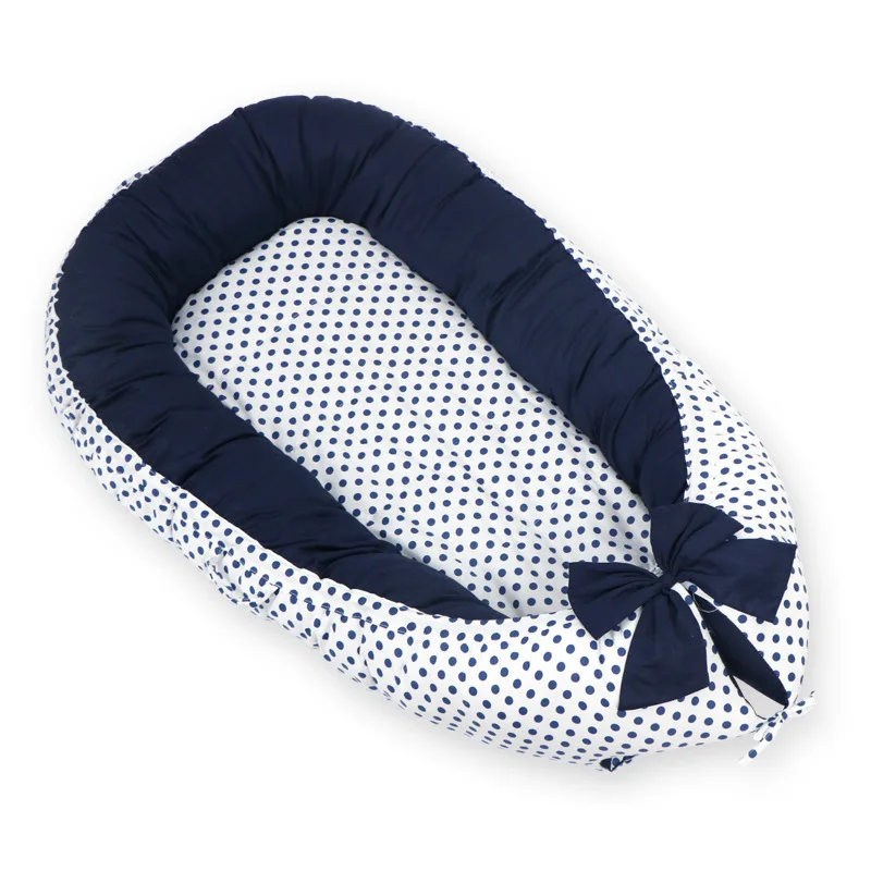 Детская кроватка для сна 80x50 см портативный манеж хлопковая люлька новорожденных