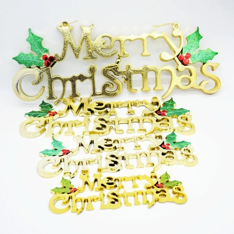 

Christmas Decorate, 40 cm Merry Christmas, Hang Brand, Shopping Mall Restaurant Festival Decorate , New Year Home Door Hanging