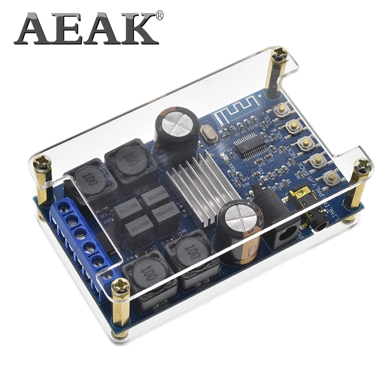 AEAK TPA3116 50 Вт + 2 0 аудио беспроводной Bluetooth стерео цифровой усилитель мощности плата