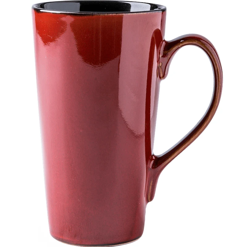 Простая и просторная керамическая чашка с большой емкостью 500 мл кофейные чашки