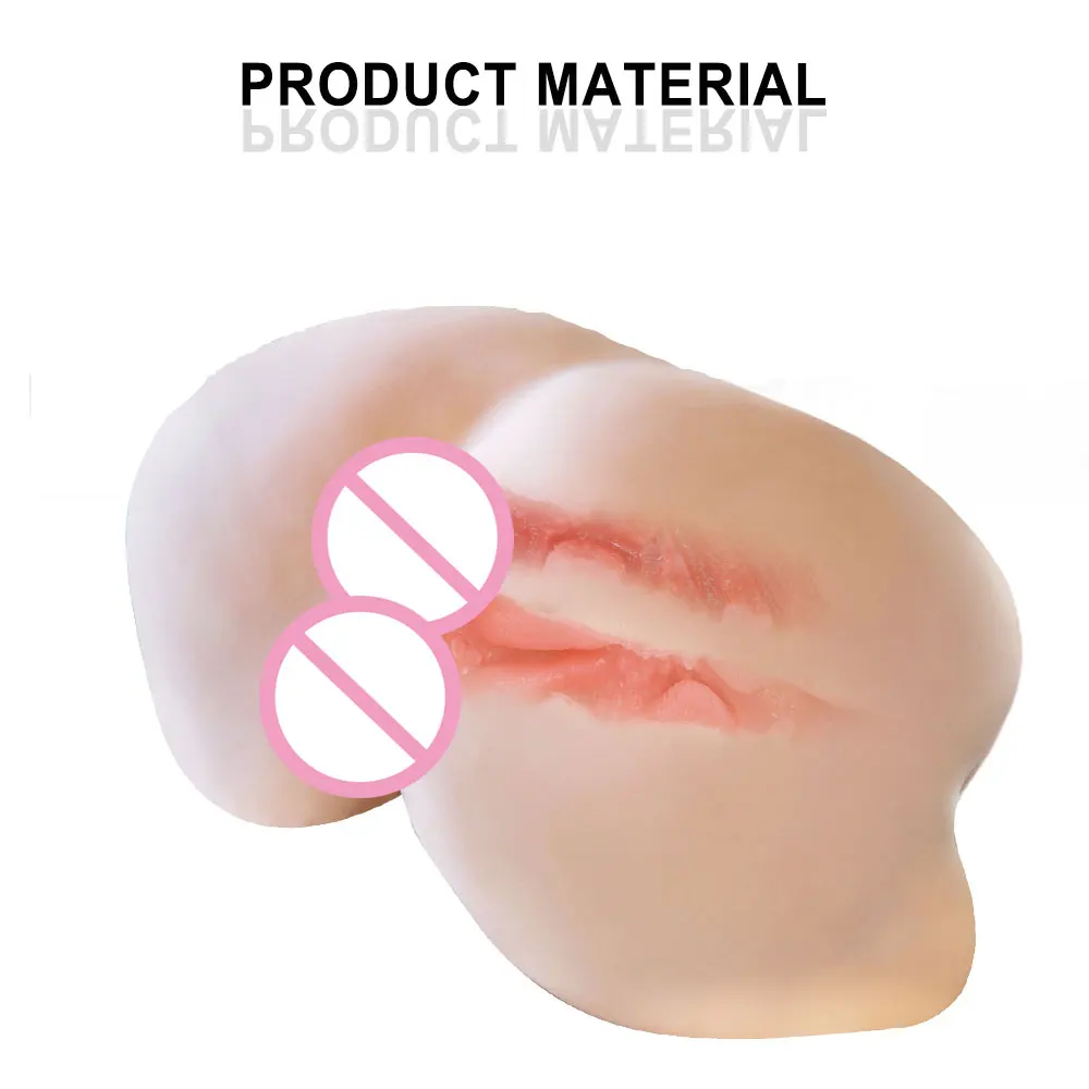 Настоящая большая задница 3D киска анус Реалистичная Анальная секс кукла для