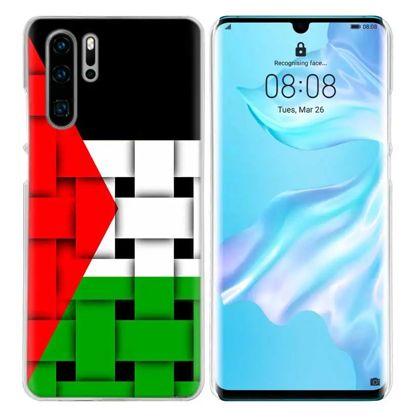 Жесткий ПК чехол для huawei P30 P20 P10 mate 30 20 10 Nova 5 5i Pro Lite P Smart Z Plus палестинский флаг
