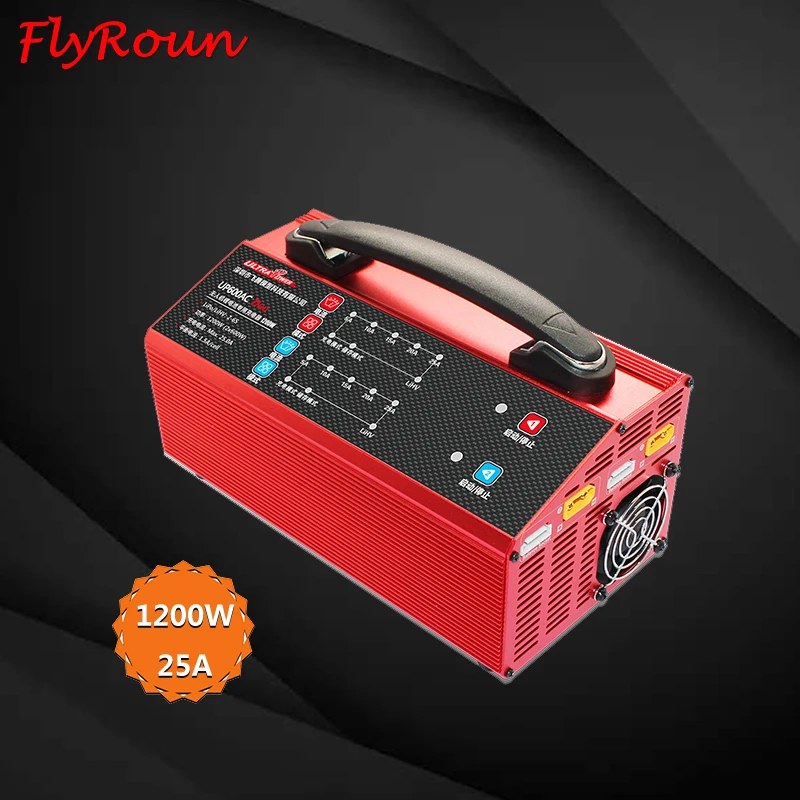 Ультра мощный UP600AC 110 220 В AC Вход DUO 600 Вт x 2 Двухканальное балансирующее зарядное
