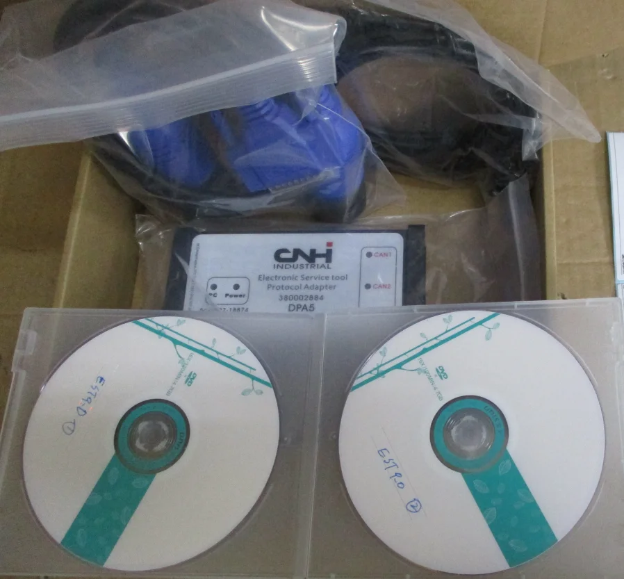 

For New Holland Electronic Service truck diagnostic Tool For CNH EST 9.4 engineering Level Diagnostic Procedures+CNH DPA5 kit
