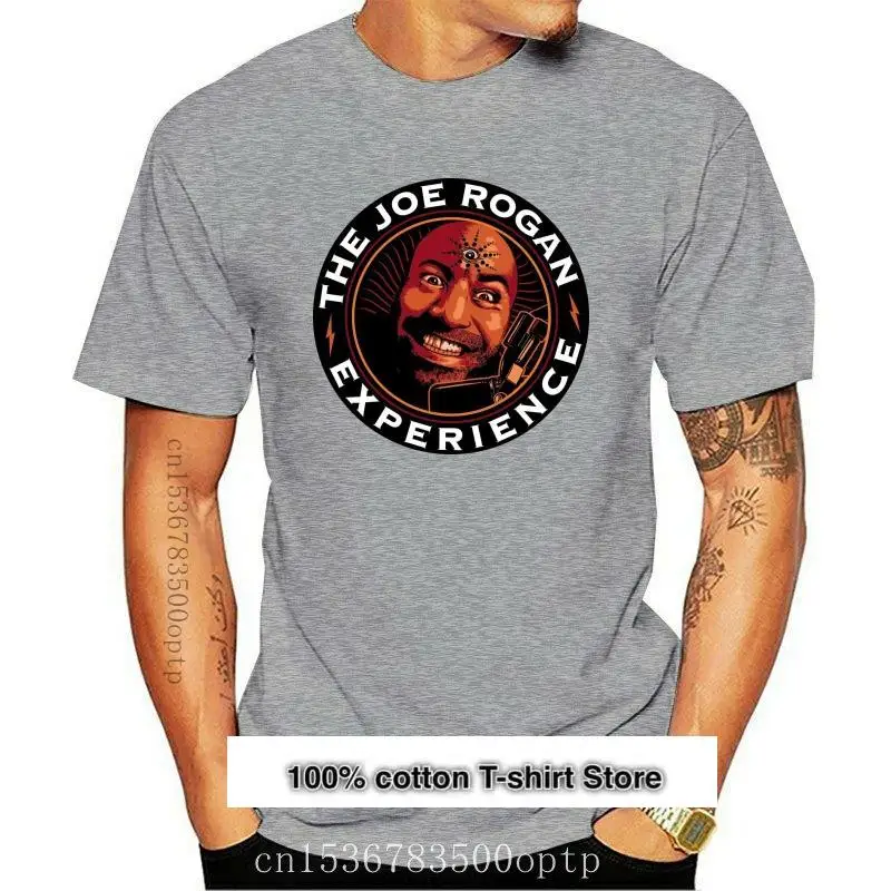 Camiseta negra de Joe Rogan inspection JRE para hombre talla S-2XL nueva | Мужская одежда