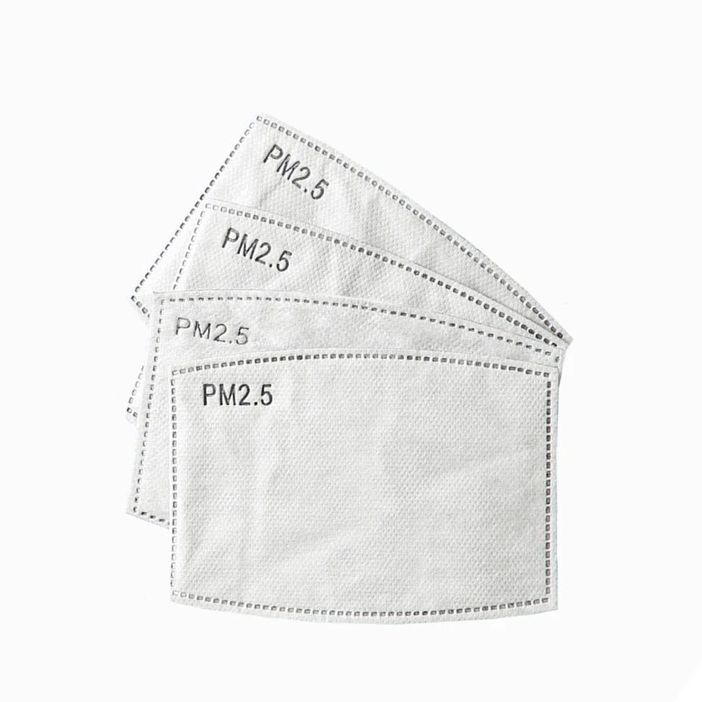 

10pcs/Lot PM2.5 Filter Paper Anti Saliva Mouth Mask Anti Dust Mask Filter Paper Health Care