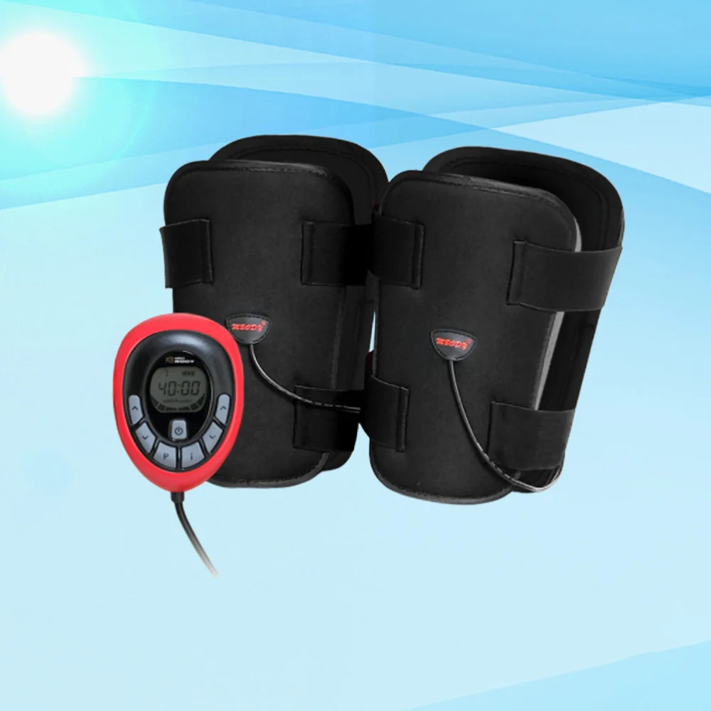 

Vibration Legs Fat Weight Loss Rejection of Fat Thin Thigh Calf Fitness Exerciser Slimming Belt Products Machine for (Blac