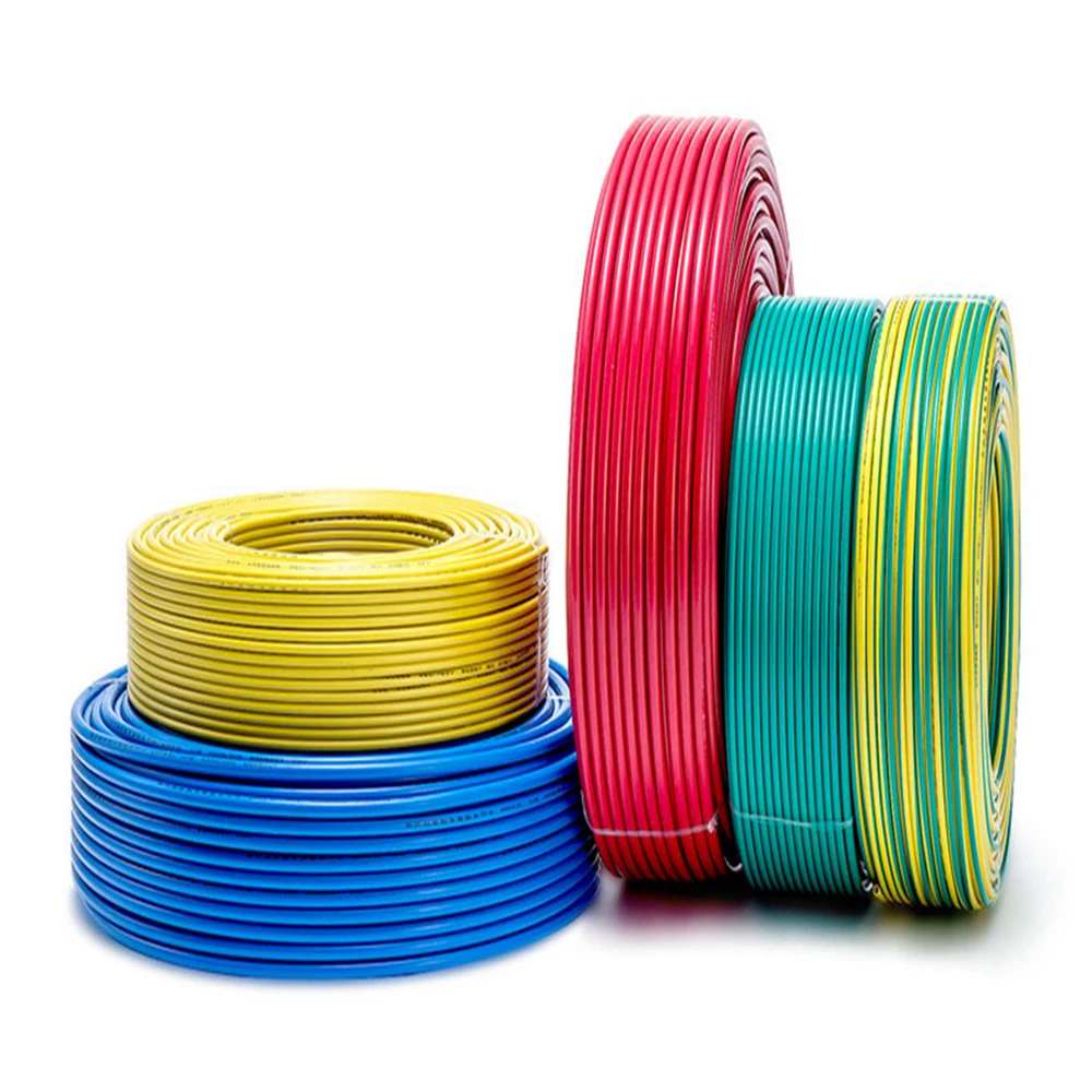 18AWG 0 75 мм BV одножильный проволочный ПВХ изолированный Электрический жесткий