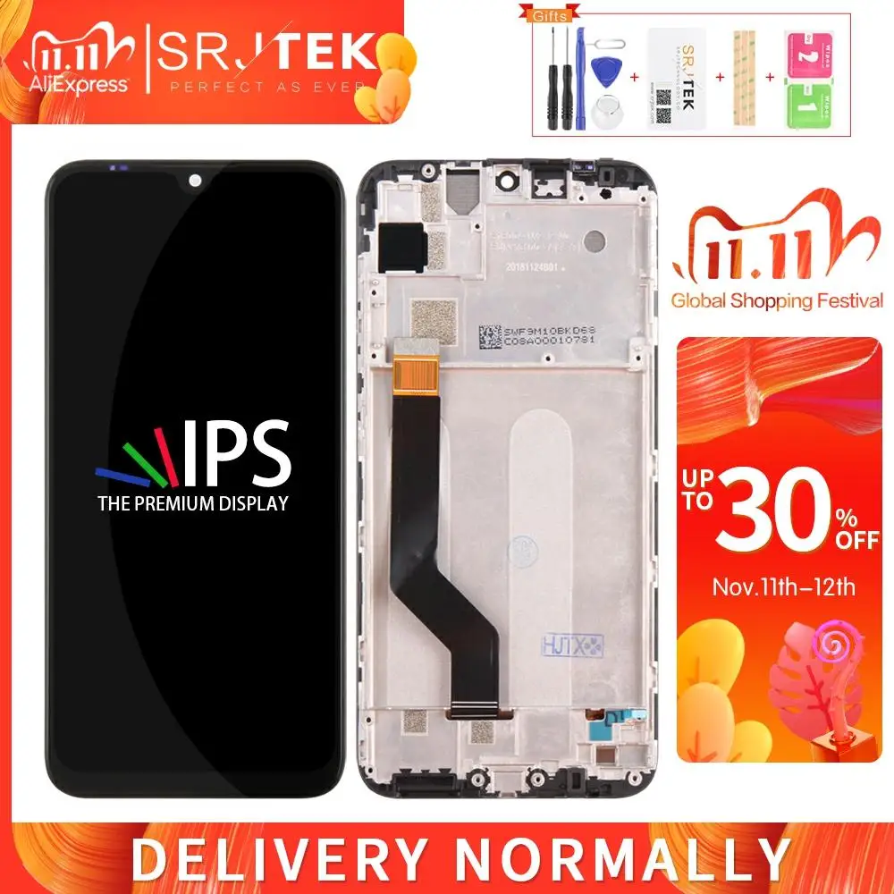 

Дисплей матричный сенсорный для Xiaomi Mi Play, дигитайзер экрана в сборе 5,84 для Xiaomi Mi Play, ЖК-дисплей с рамкой