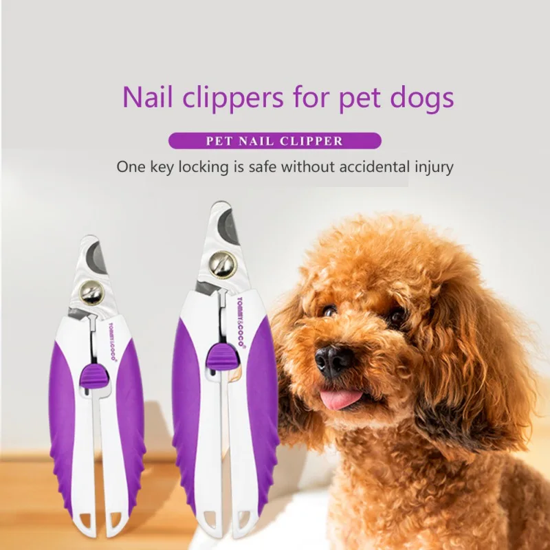 

Pet Professional Stainless Steel Cat Dog Nail Clipper Cutter With Sickle Grooming Scissors Clippers for Pet Claws Dog Supplies