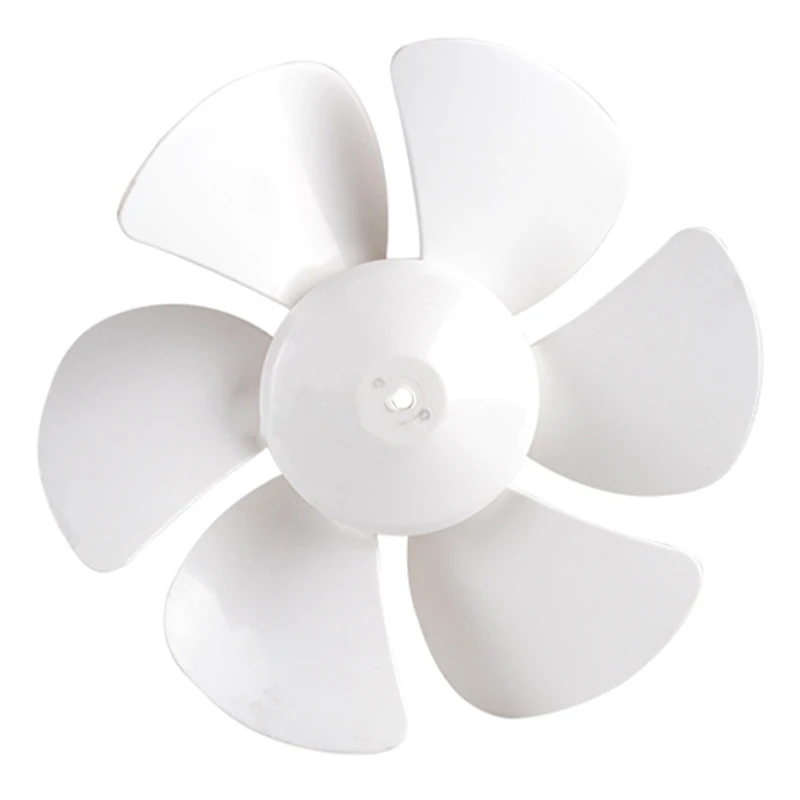 RV Vent Fan Blade White 6" 8" 10" 12" Replacement Fan Blade Round Bore RV Fan Blades for Bathroom Roof Vent Range Hood