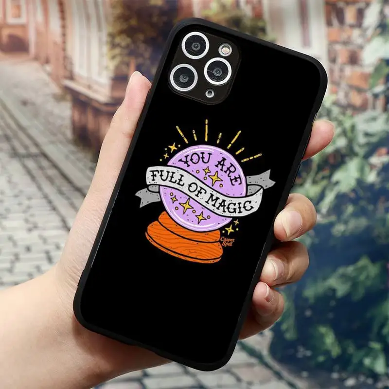 

Halloween Magic Crystal Ball Phone Case for iPhone 11 12 mini pro XS MAX 8 7 6 6S Plus X 5S SE 2020 XR