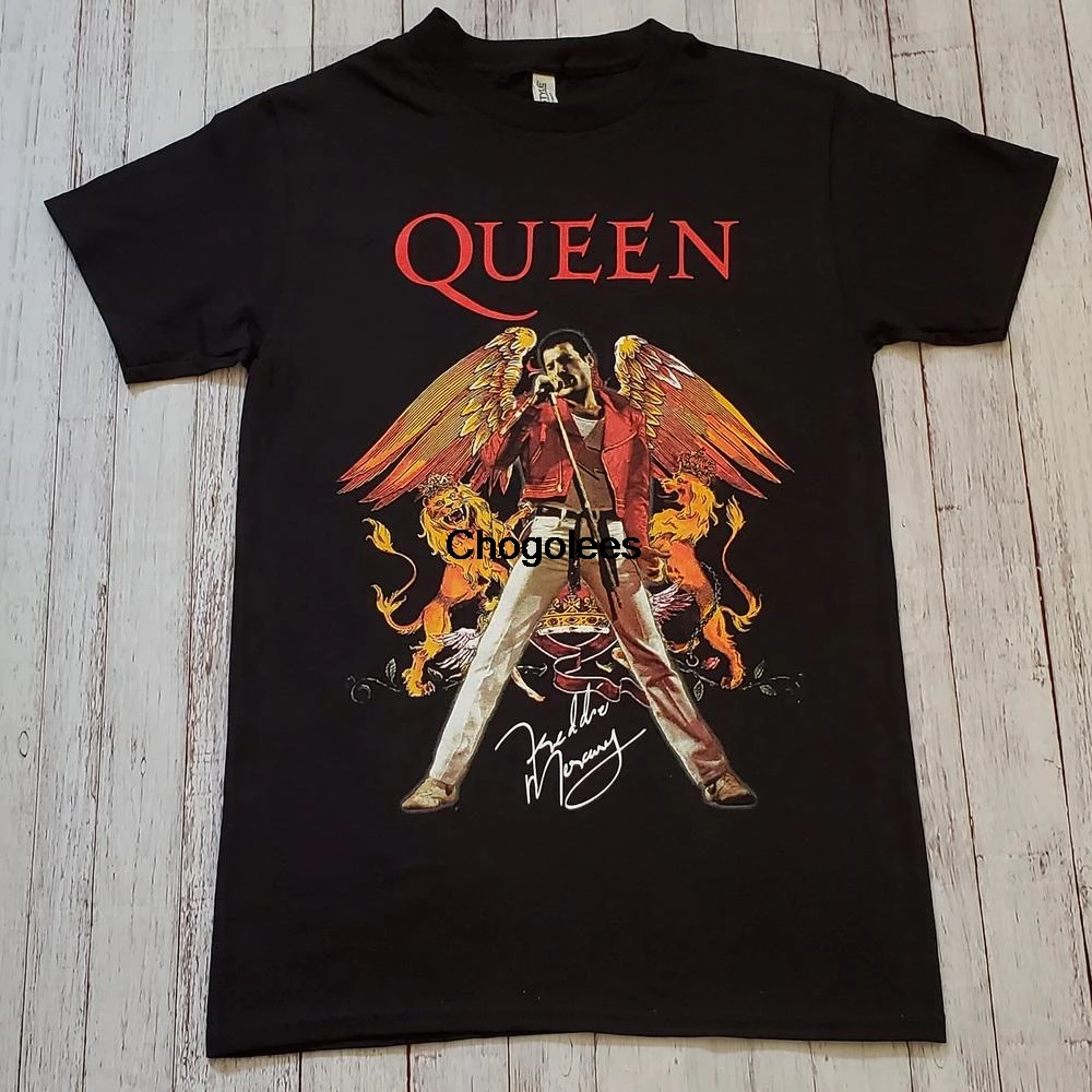 Новая красная куртка Queen Freddie Mercury с ремешком футболка |