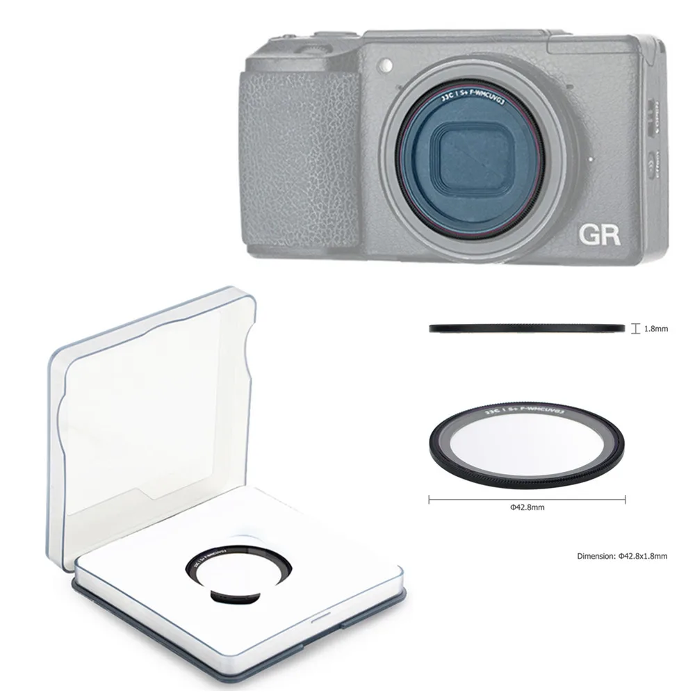 Ультратонкий оптический стеклянный УФ фильтр с многослойным покрытием для