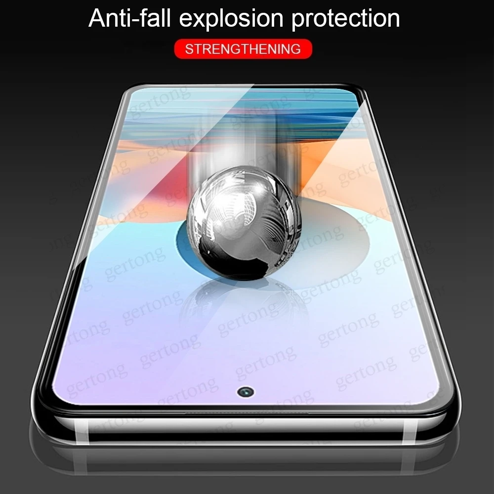 Full Cover Glass For Xiaomi Redmi Note 10 Pro Glass For Redmi Note 10 Pro Flim Screen Protector For Redmi Note 10 Pro Lens Glass