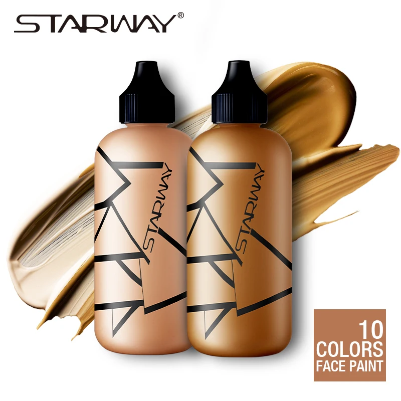 STARWAY 140г Детская Косметика Prime Base Жидкий Высокая Емкость Хэллоуин Коричневый