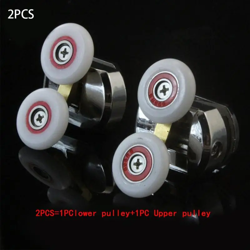 Ролики для раздвижных дверей душевых кабин 25 мм 2 шт./компл. | Обустройство дома