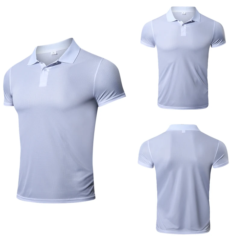 2022 Dry Fit T Shirt Man Summer Polo Shirt 100% Polyester Short Sleeve Polo Shirt Clothing Sports Tops Camisetas Masculina