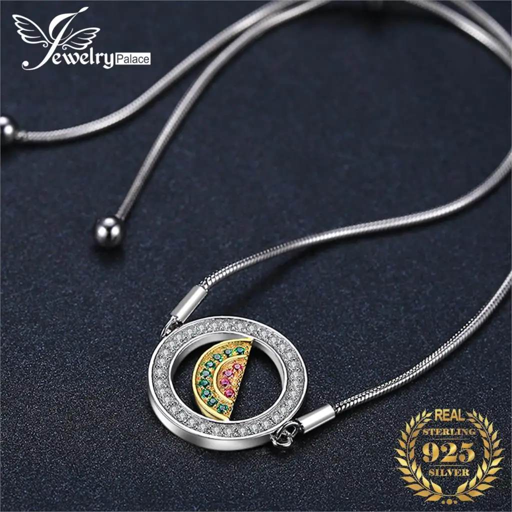 JewelryPalace шпинель Nano русский изумруд создан рубиновый арбуз Halo регулируемый