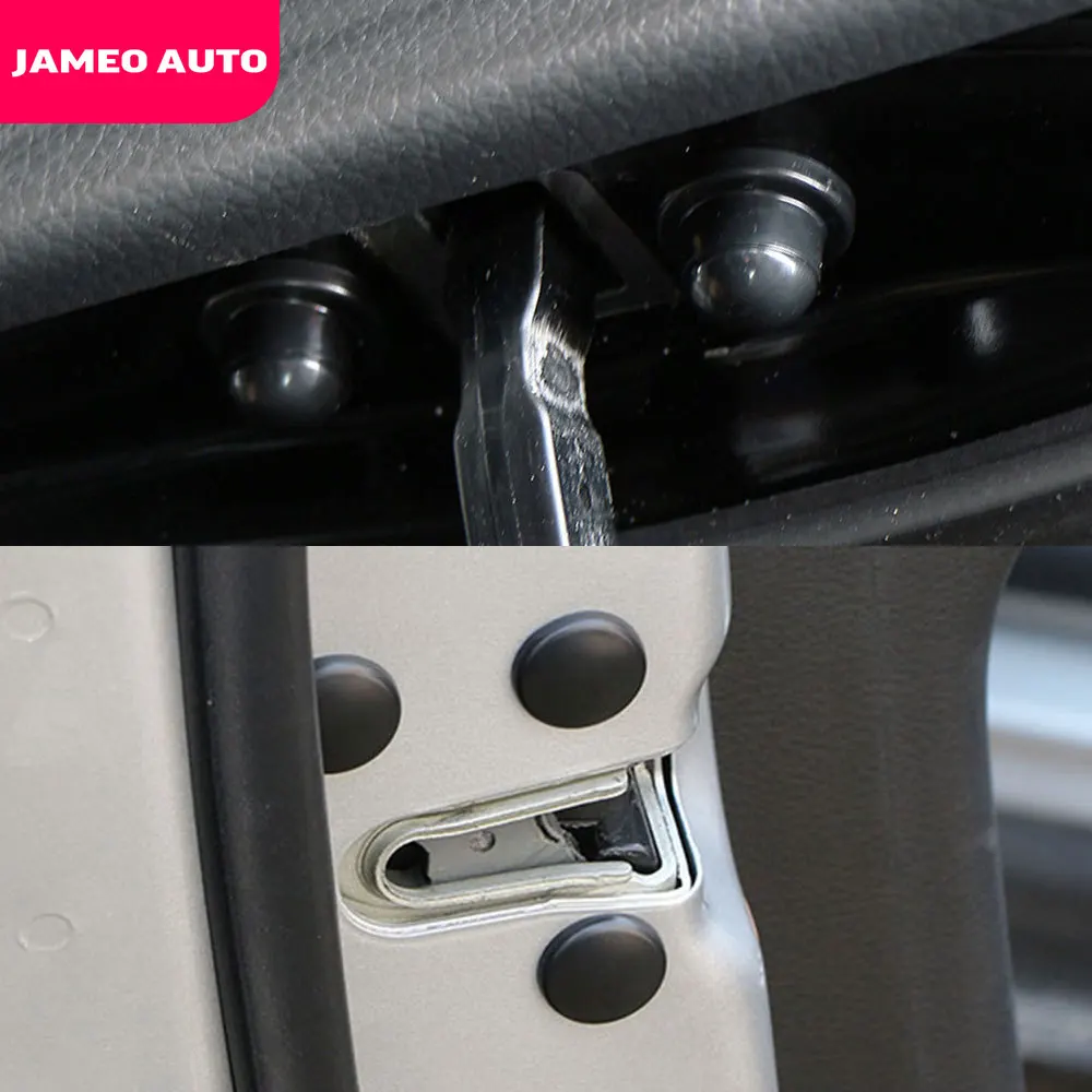 Car Door Lock Screw Protector Stickers for Toyota Camry Corolla RAV4 Yaris Highlander Land Cruiser PRADO Vios Vitz Reiz Succeed |
