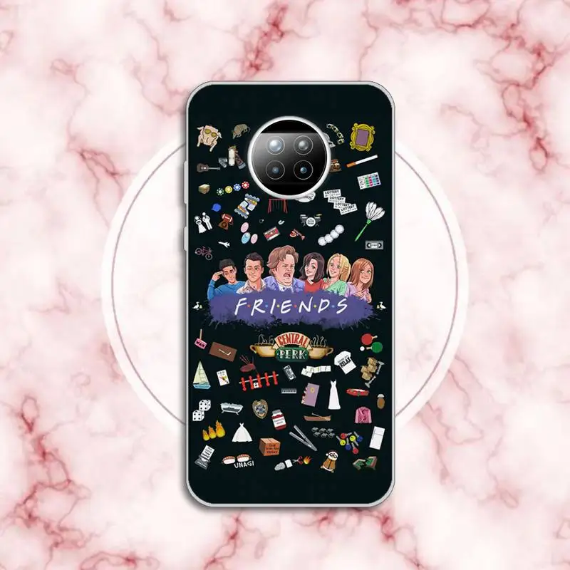 

American Best friends TV series Phone Case Transparent for Xiaomi Redmi note 10 t 8 9 pro lite 11