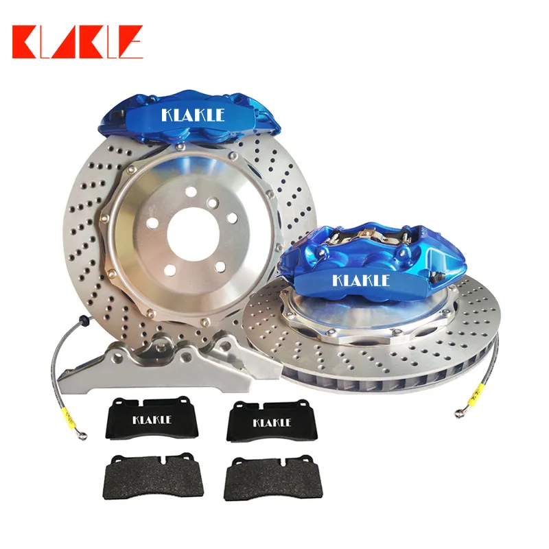

KLAKLE Racing GT4 Brake Kit 4 Big Piston Designer Brake Caliper 20 Inches Rear Wheel 380*28MM Car Brake Disc For Lexus LX570
