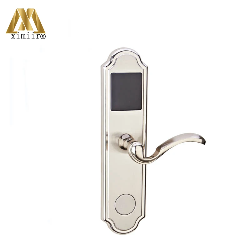 

HM-208 Electronic Access Control Hotel Keyless Stainless Steel Smart HM-208Rfid Card Door Lock System