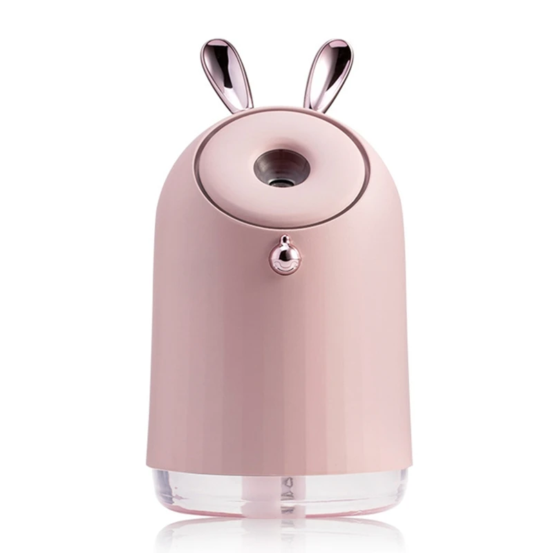 

Wireless Humidifier with 800MAh Battery Ultrasonic Cool-Mist Adorable Humidificador Aromatherapy Essential Oil Diffuser