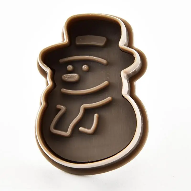 Новые 4 шт. для выпекания печенья Форма выпечки 3D резец плунжера DIY пресс-формы