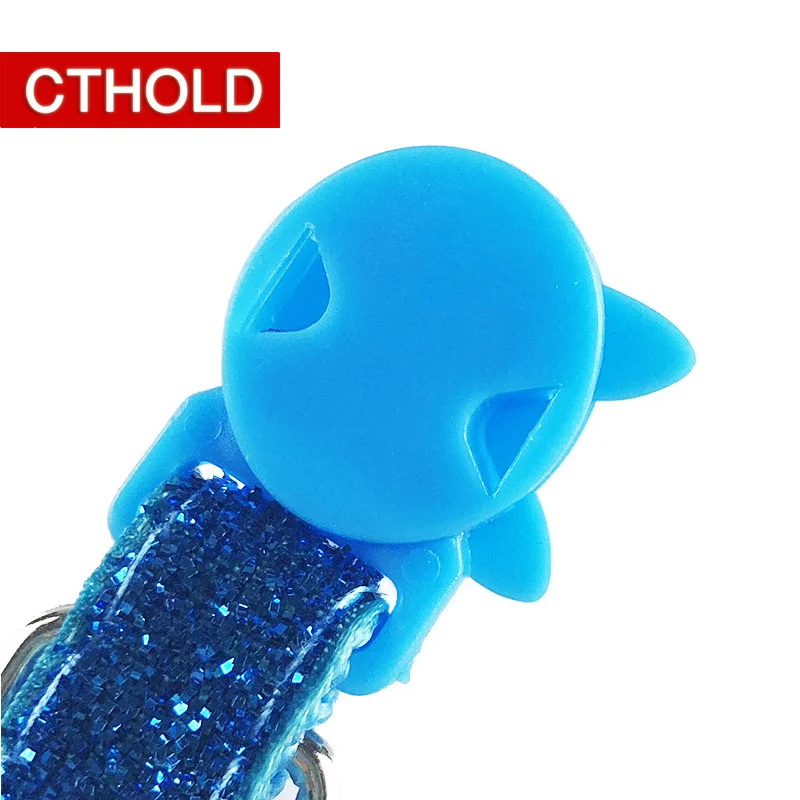 CTHOLD 100 шт./лот Сияющий полиэстеровый собачий ошейник поводок высокого качества