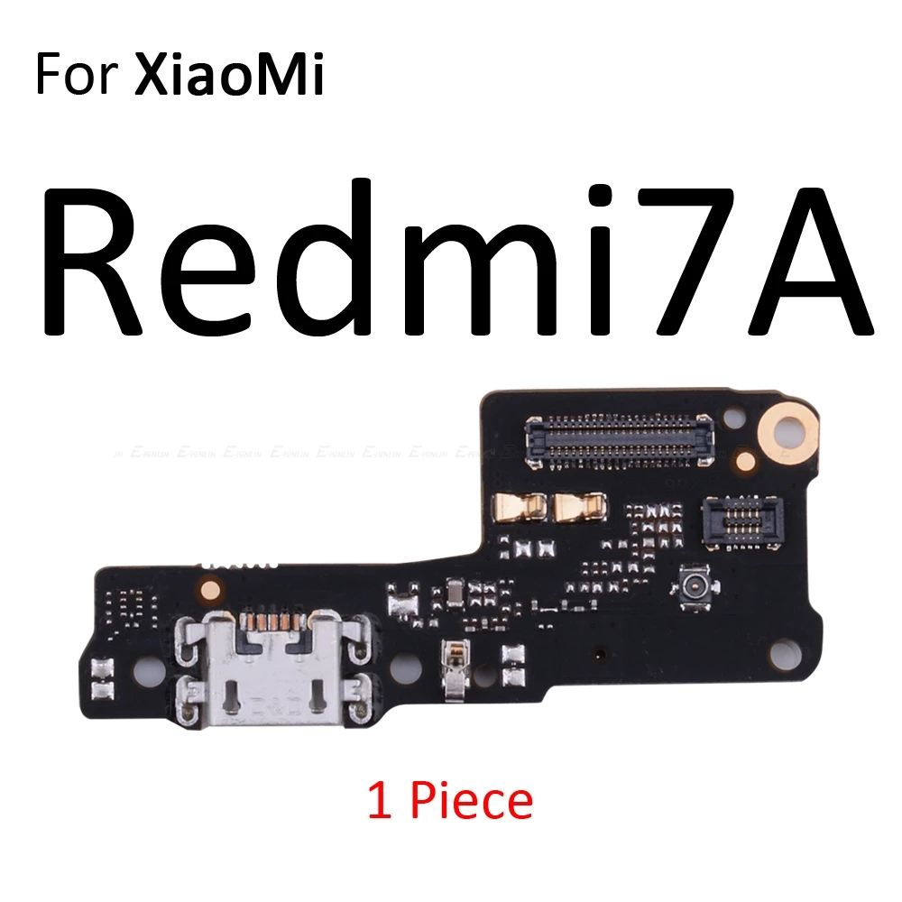 Соединительная плата для зарядки, гибкий кабель с микрофоном для XiaoMi PocoPhone F1 Redmi Note 7 6 5 Pro Plus 7A 6A S2