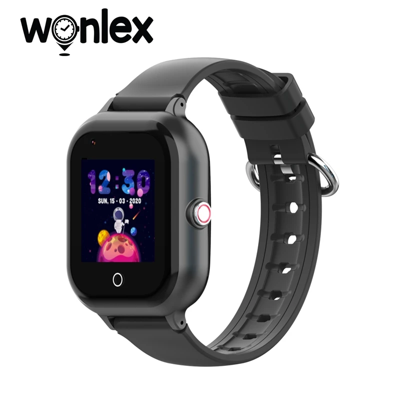 Смарт часы Wonlex 4G HD водонепроницаемые с функцией GPS отслеживания местоположения и