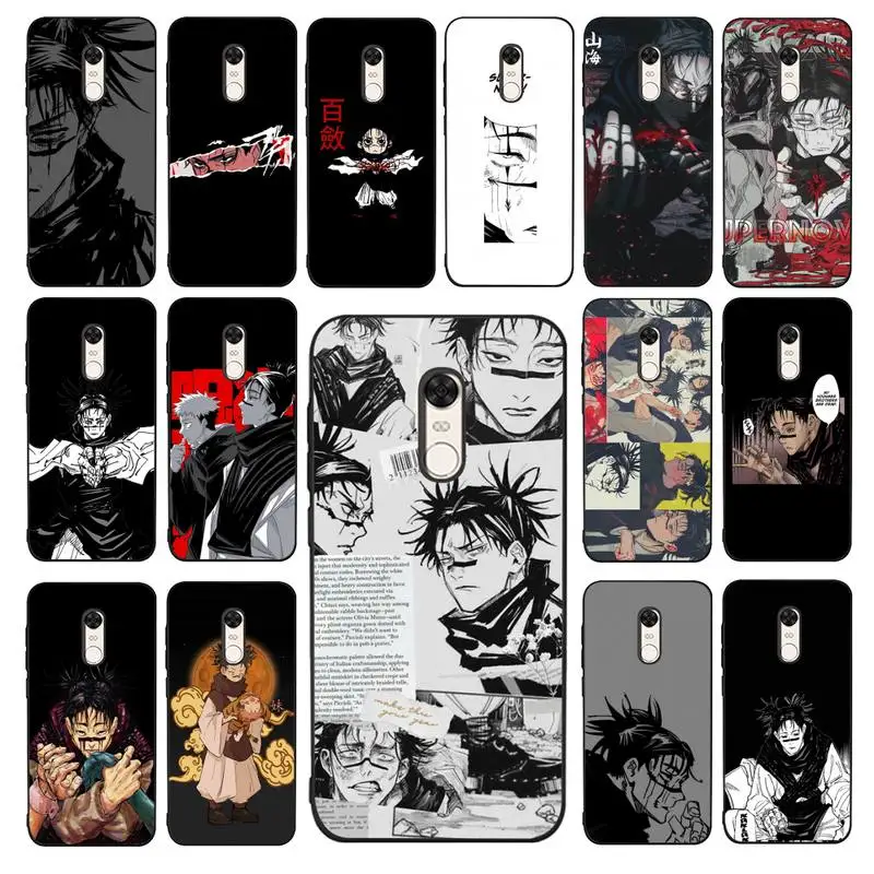 

MaiYaCa Choso Jujutsu Kaisen Anime Phone Case for Redmi 5 6 7 8 9 A 5plus K20 4X 6 cover
