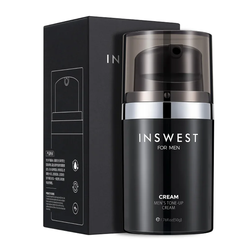50 мл мужской отбеливающий крем для лица Осветляющий тон против морщин ухода за