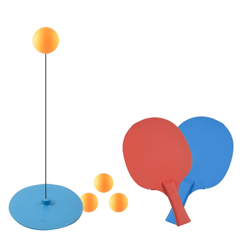 Тренажер для занятий настольным теннисом гибкий вал эластичное устройство