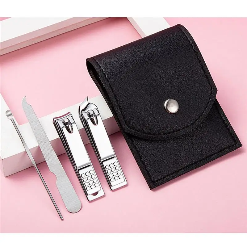 Kapmore 8 шт. Набор для стрижки ногтей острый портативный резак пилка Ушная палочка с