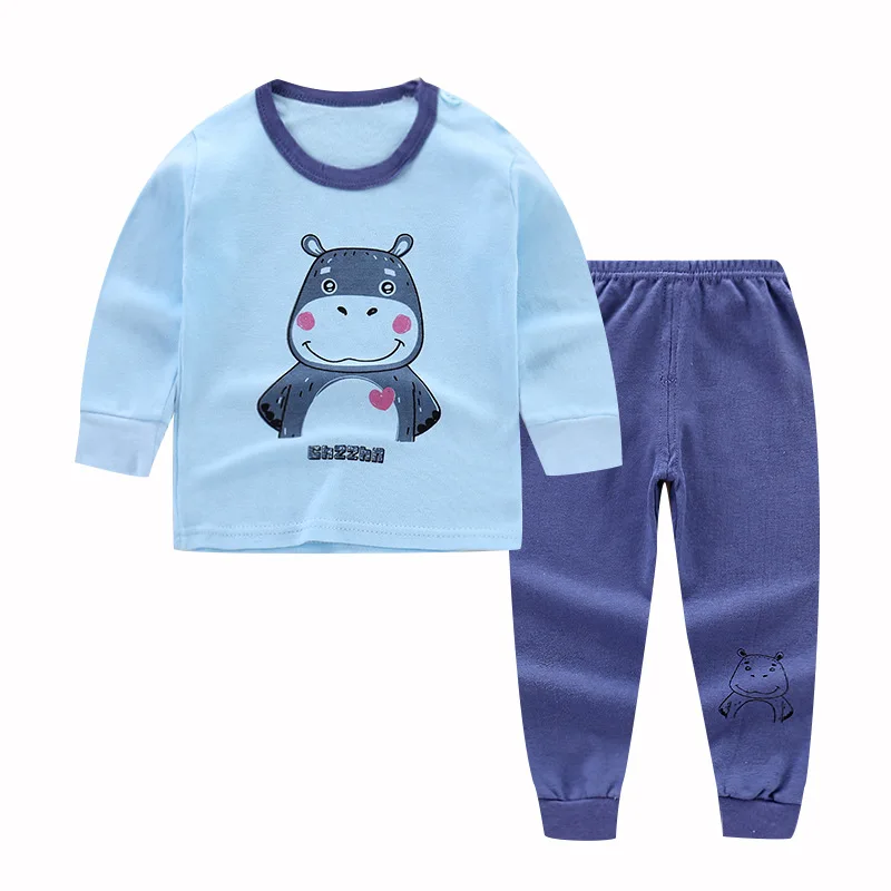 Комплект детского нижнего белья для мальчиков новинка Осень-зима Симпатичные