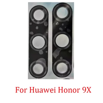 Cell phone Rear Back Camera Glass Lens Cover For Huawei Honor 9X Back Main Big Camera Lens Glass For Honor9X With Sticker Parts