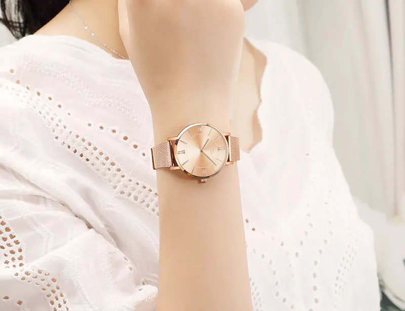 Спортивные женские часы OLMECA Rose Роскошные Брендовые Часы платье Reloj Mujer водонепроницаемые наручные часы