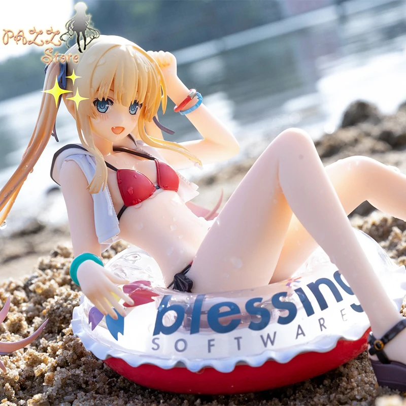 

10cm Anime Eriri Spencer Sawamura Sexy Girl PVC Figure Toys Gifts Saekano How To Raise A Boring Girlfriend Swimsuit Ver.