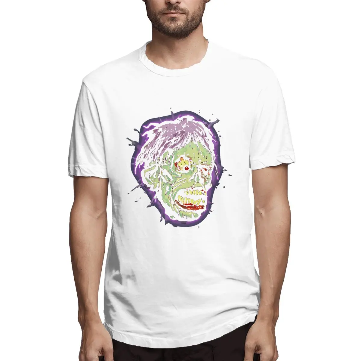 

Zombie Monster (shock) Graphic Tee Men's Short Sleeve T-shirt Funny Tops
