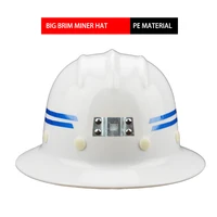 full brim hard hat construction mine safety helmet lightweight high strength work cap protection helmets