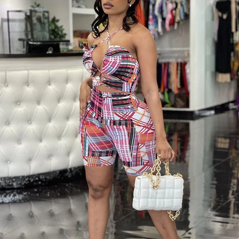 

Пикантные узкие топы с открытой спиной комбинезон с низким вырезом на спине полосатый пляжный костюм шикарный Летний комбинезон